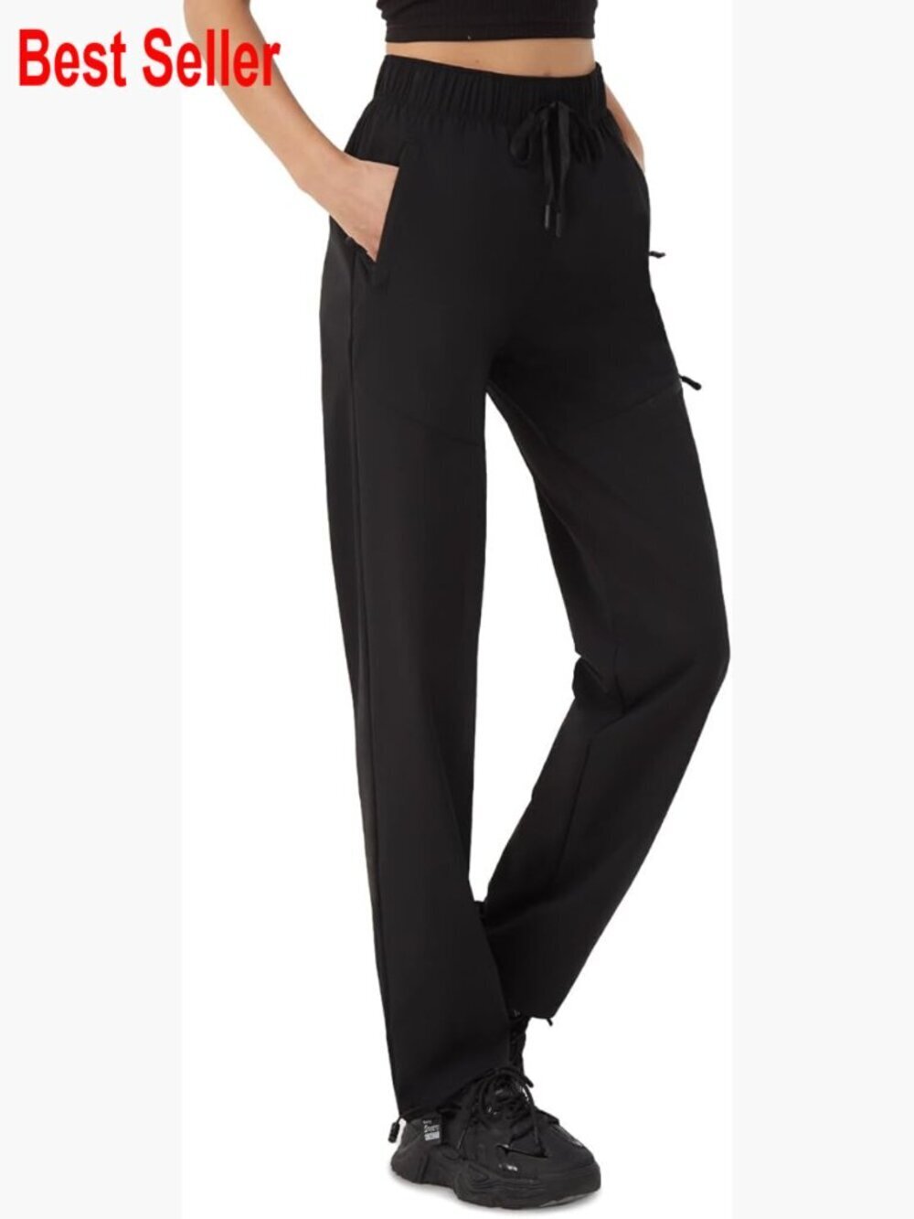 Lightweight Quick Dry Cargo Hiking Pants with Zipper Pockets